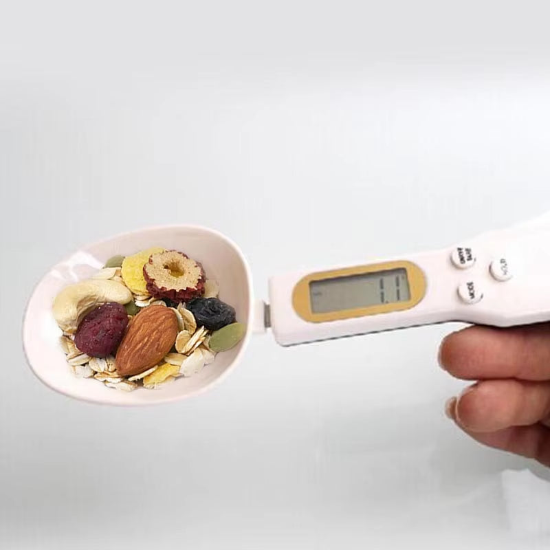 500G/0.1G LCD Display Digital Kitchen Measuring Spoon Electronic Digital Spoon Scale Mini Kitchen Scales Baking Supplies