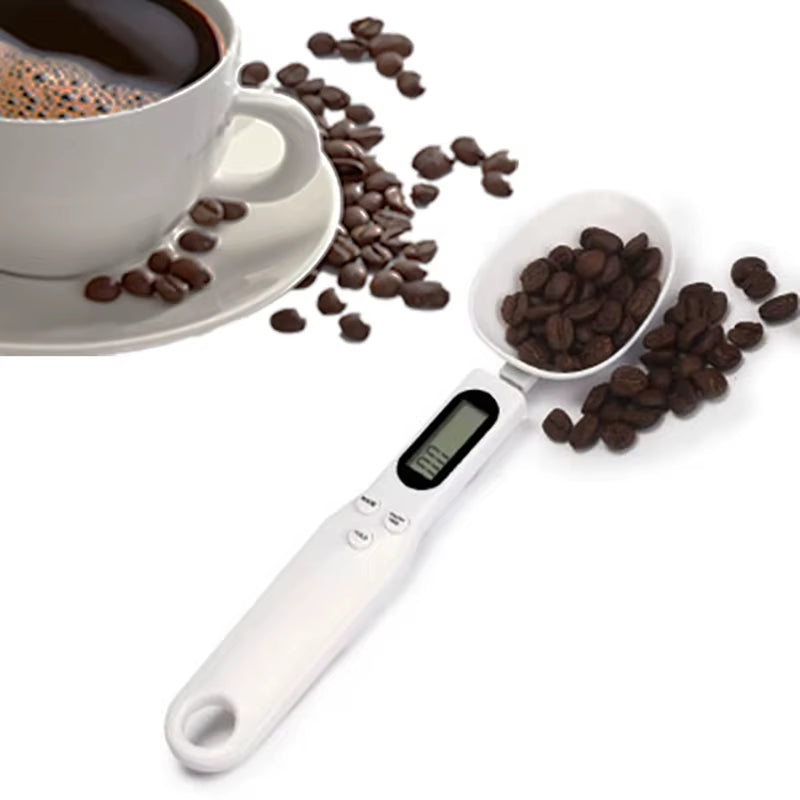 500G/0.1G LCD Display Digital Kitchen Measuring Spoon Electronic Digital Spoon Scale Mini Kitchen Scales Baking Supplies