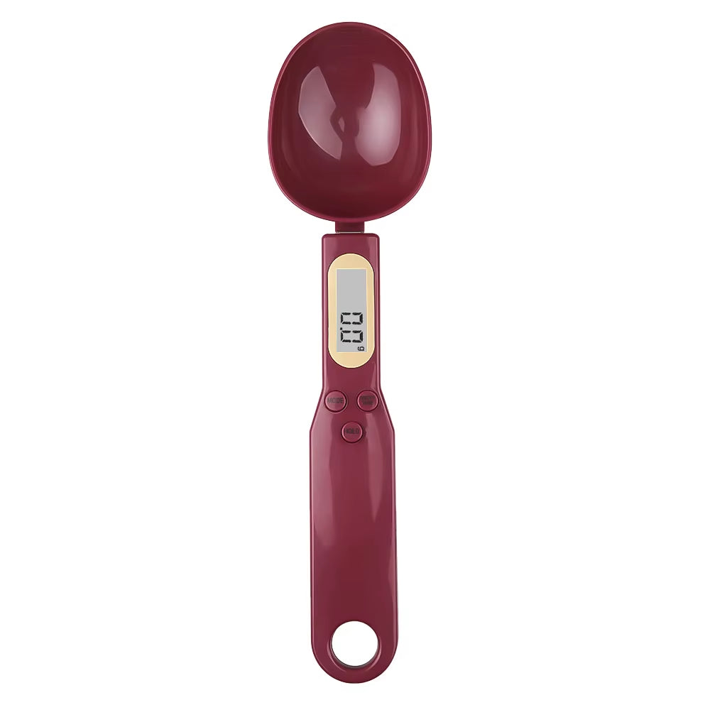 500G/0.1G LCD Display Digital Kitchen Measuring Spoon Electronic Digital Spoon Scale Mini Kitchen Scales Baking Supplies