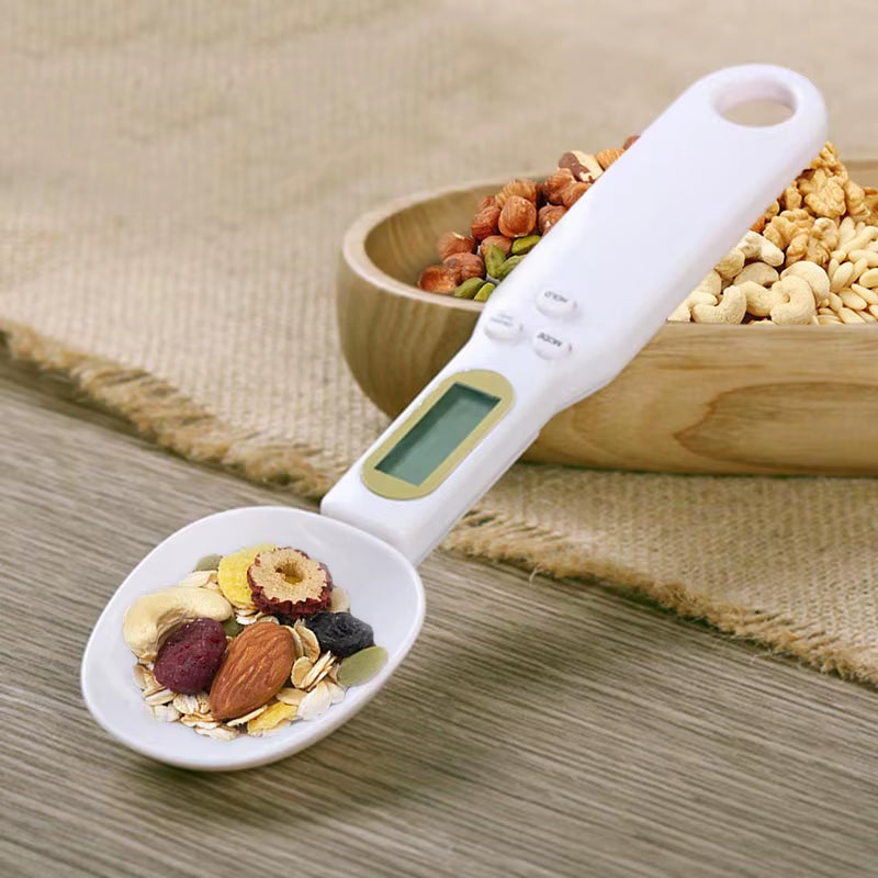 500G/0.1G LCD Display Digital Kitchen Measuring Spoon Electronic Digital Spoon Scale Mini Kitchen Scales Baking Supplies